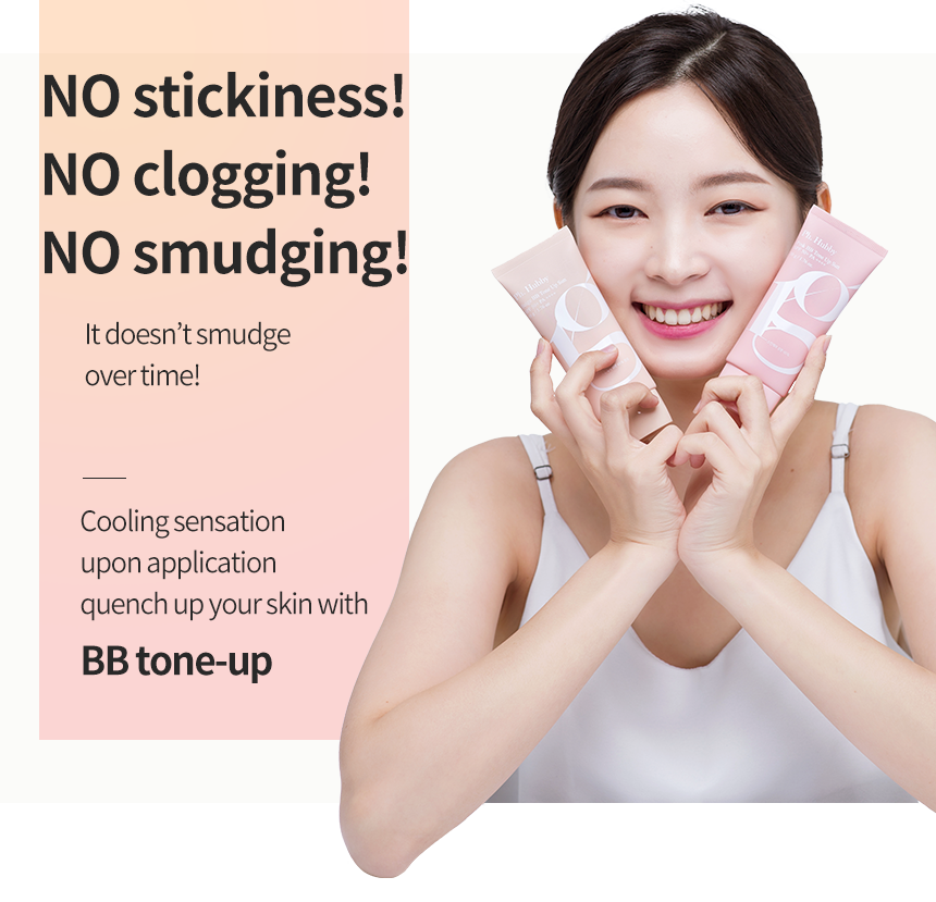 Ph. Hubby BB Tone up 1g Sunscreen Cream Stick Type SPF50+ PA++++ 50pcs No White Cast Facial Skincare UV block Face Body Neck