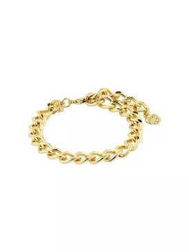 PILGRIM Charm Curb Chain Bracelet