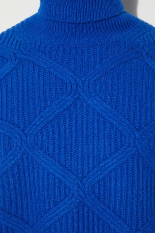 Samsoe Samsoe wool jumper women’s blue color