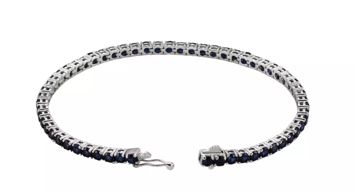 Sapphire Tennis Bracelet