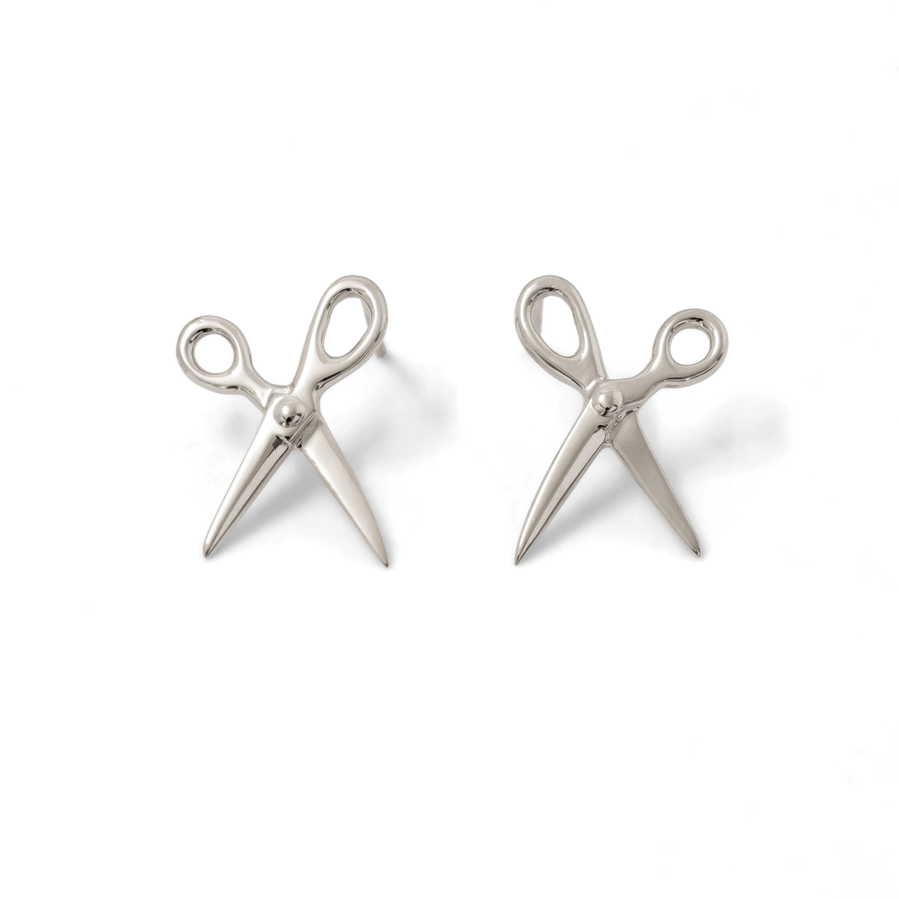 Scissor Earring Sterling Silver