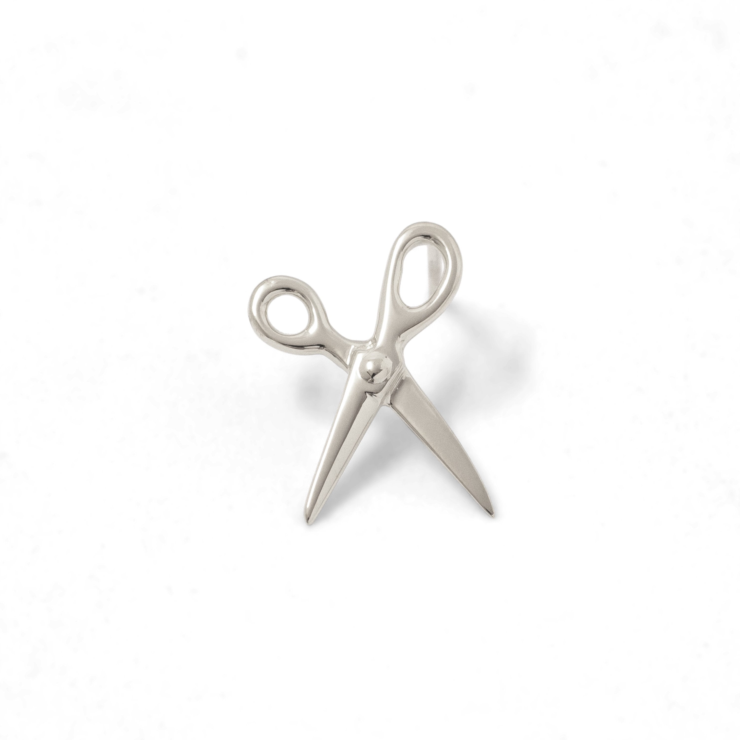 Scissor Earring Sterling Silver