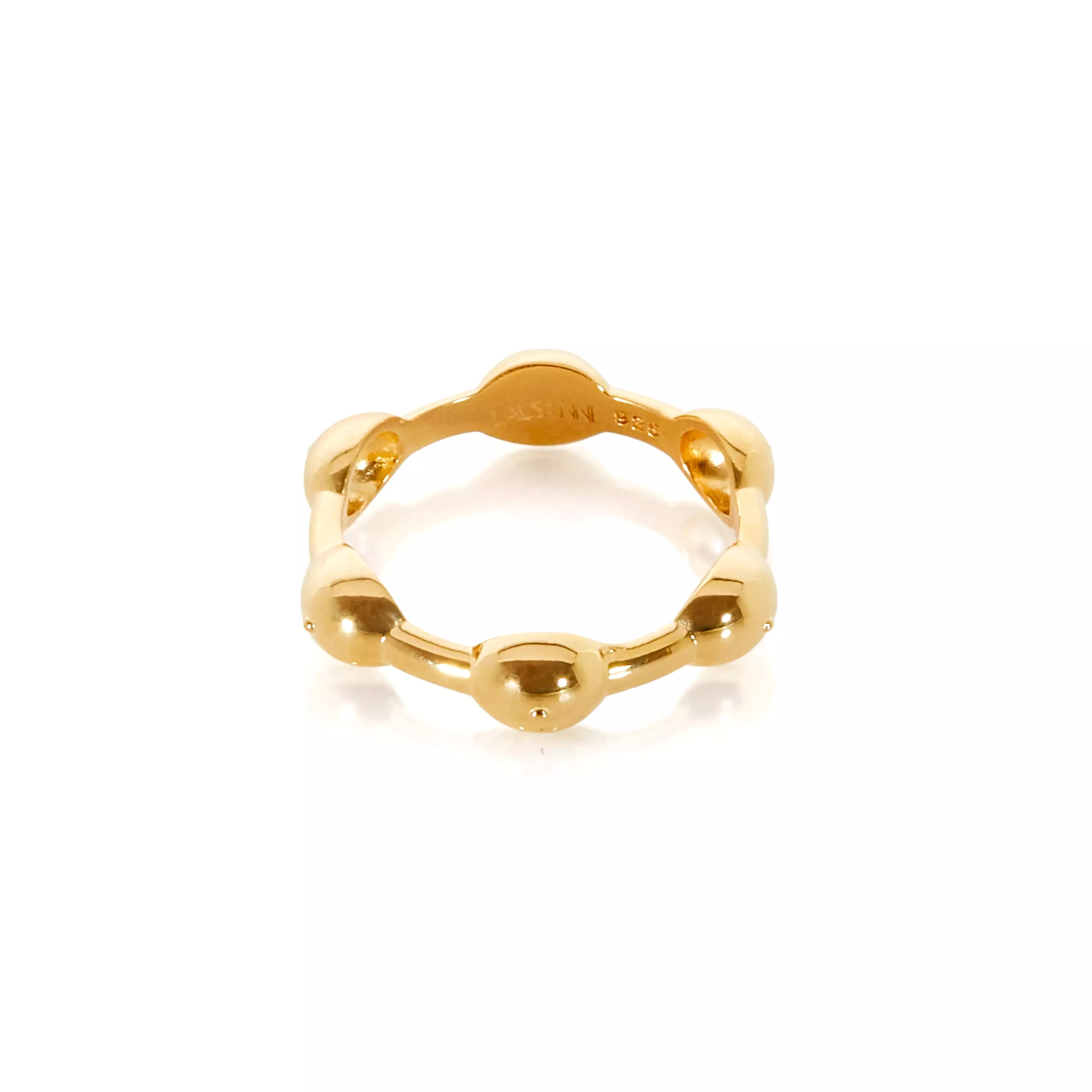 Seeded Eternity Ring Gold