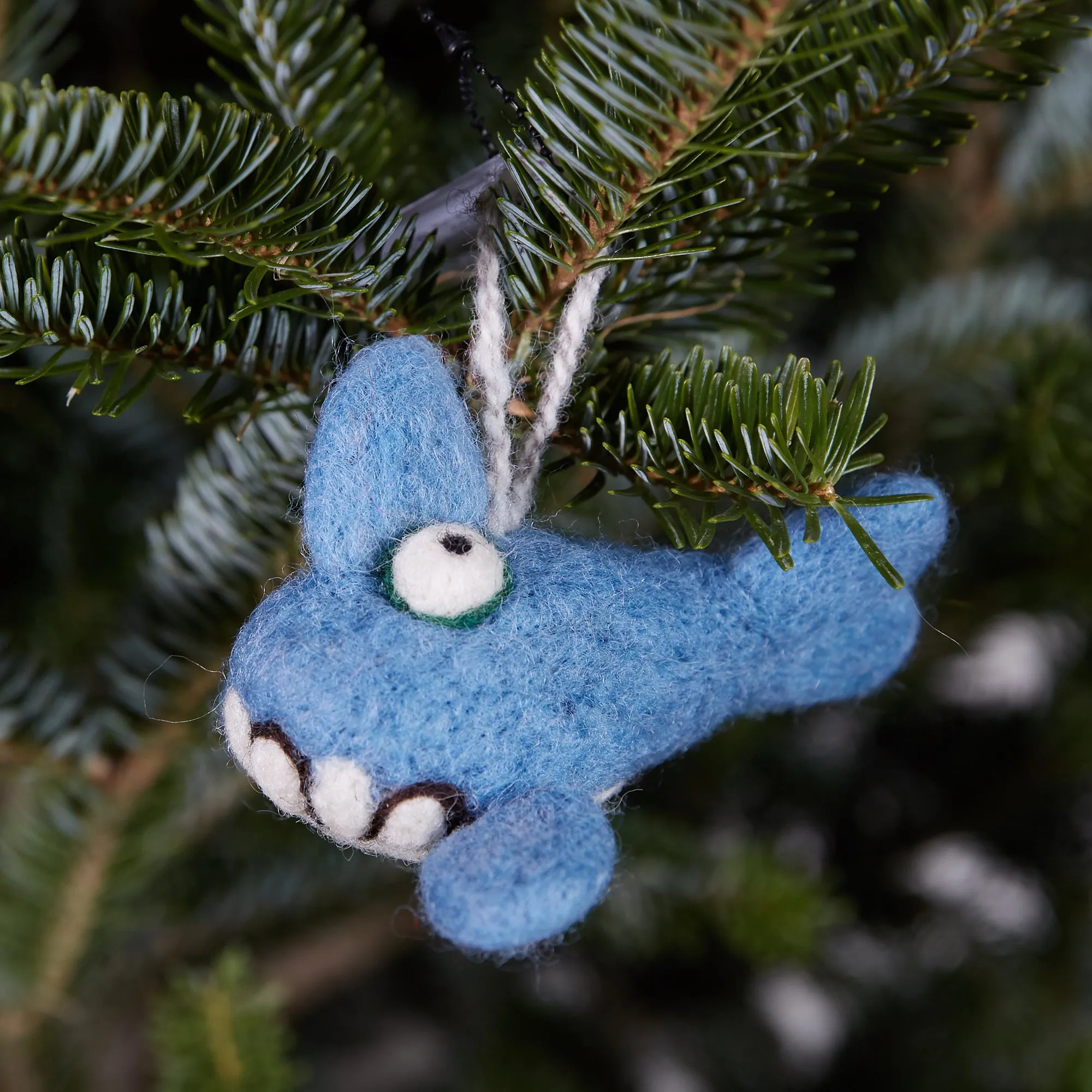 Shark Woolie Ornament