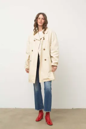 Short Trench - Cream