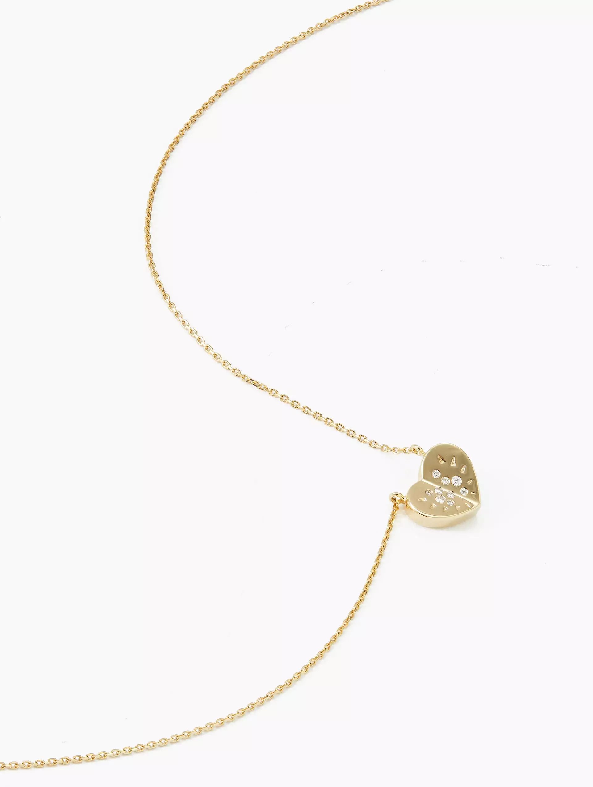 Small Love Explosion Heart Necklace