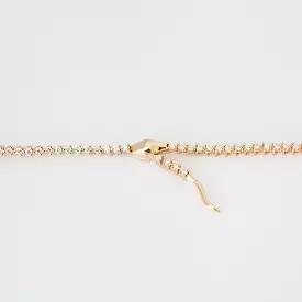 Snake Diamond Tennis Bracelet