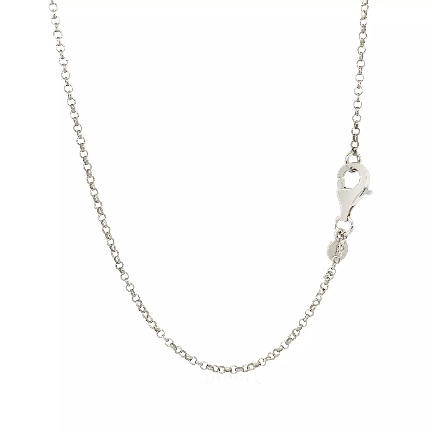 Sterling Silver 24 inch Necklace with Long Polished Bar Pendant