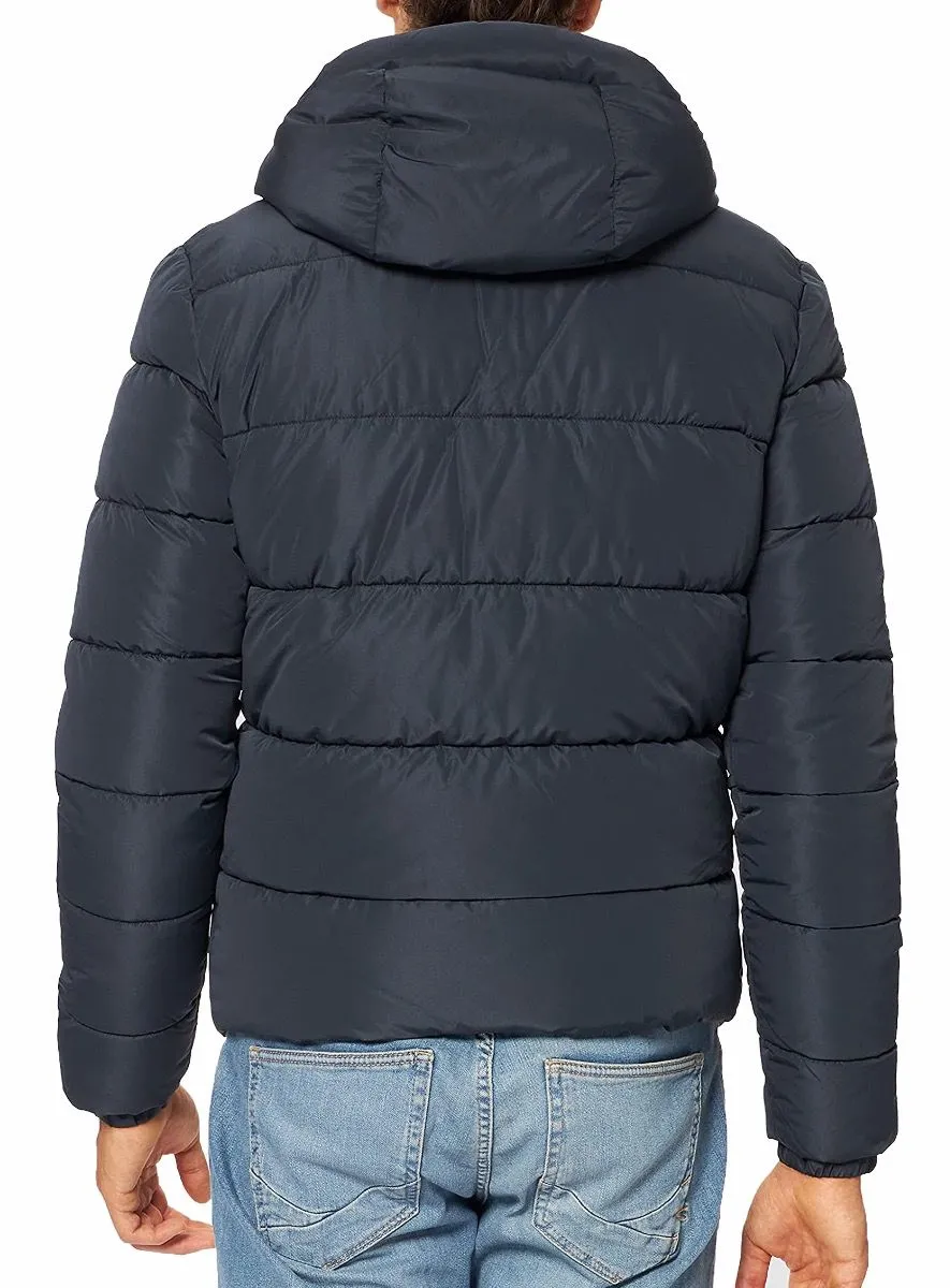 Superdry Hooded Sports Puffer Jacket Eclipse Navy