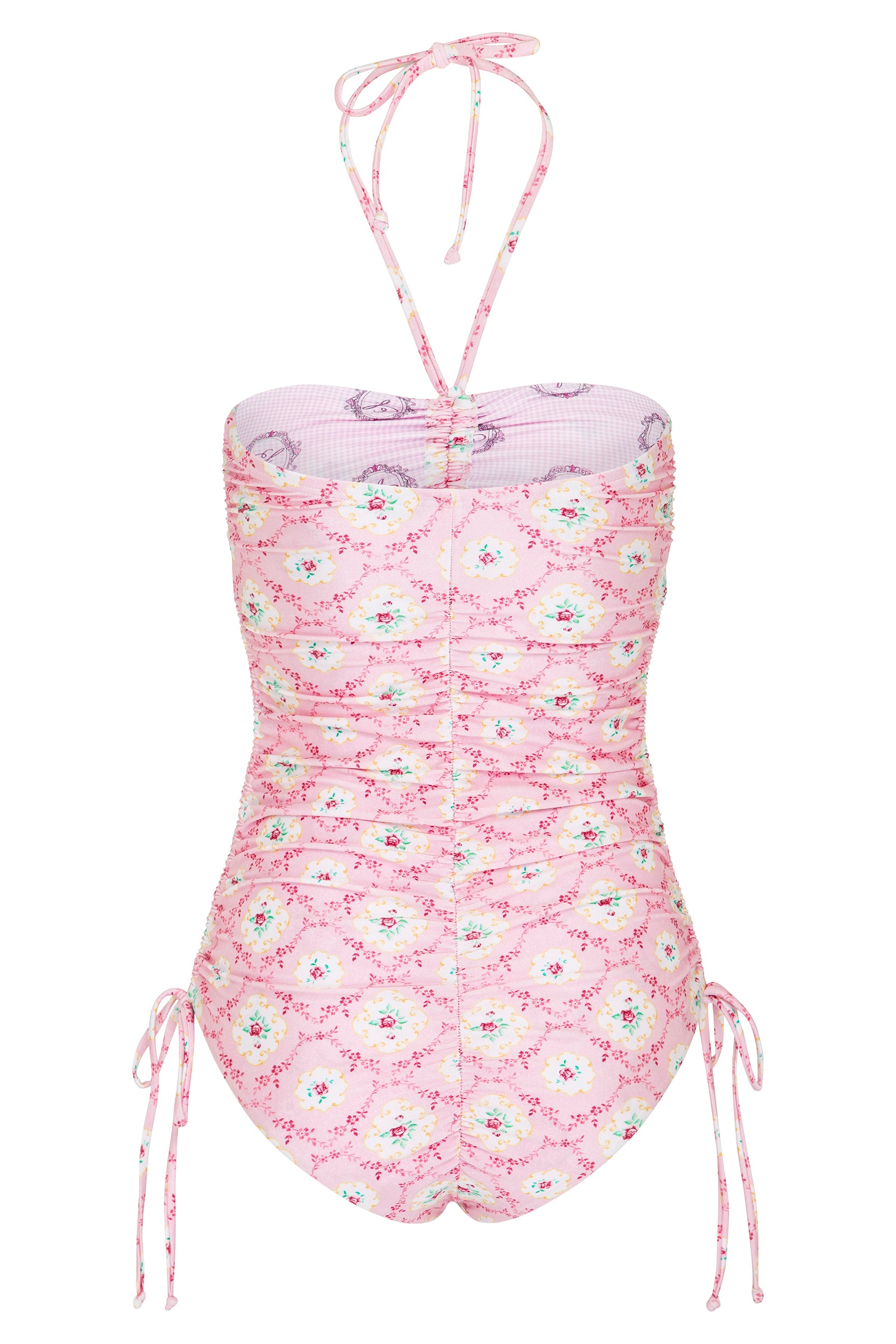 Tea Cup Halter One Piece