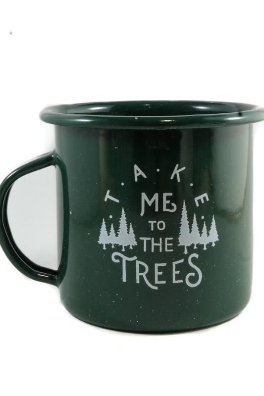 The Trees Enamel 12OZ Cup