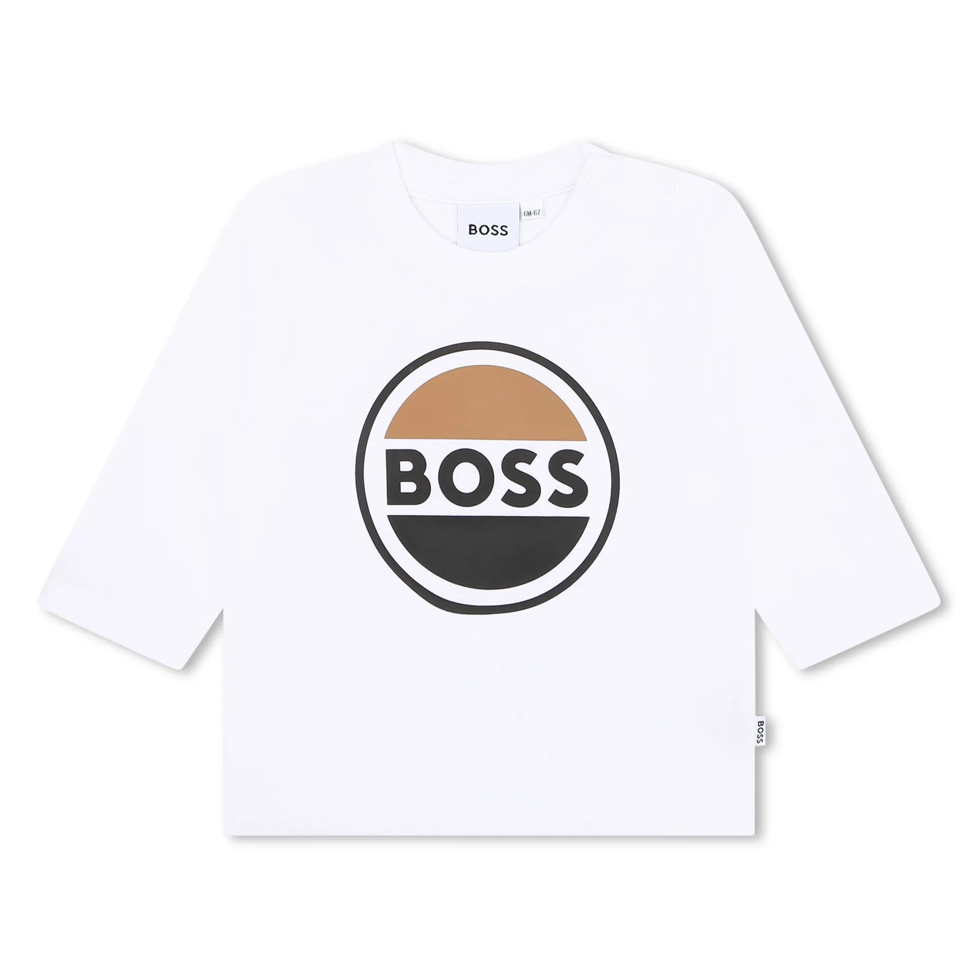 WHITE LONG SLEEVE T-SHIRT