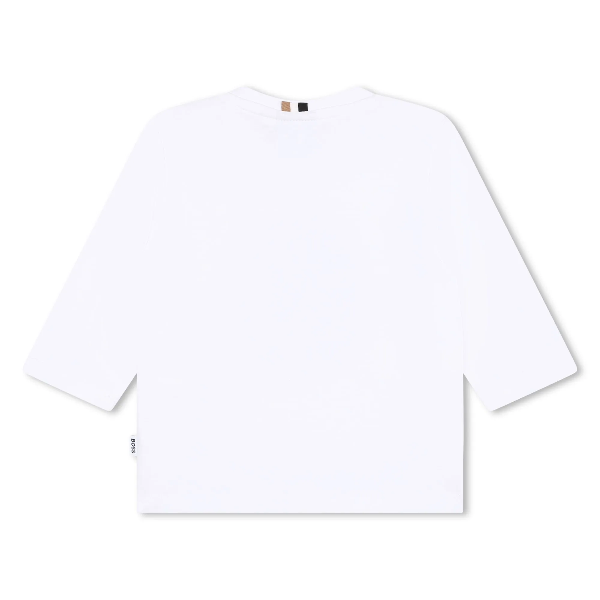 WHITE LONG SLEEVE T-SHIRT