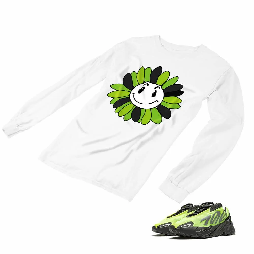 Yeezy Boost 700 Phosphor Matching Custom Designed Long Sleeve T shirt AD-Y-16-8