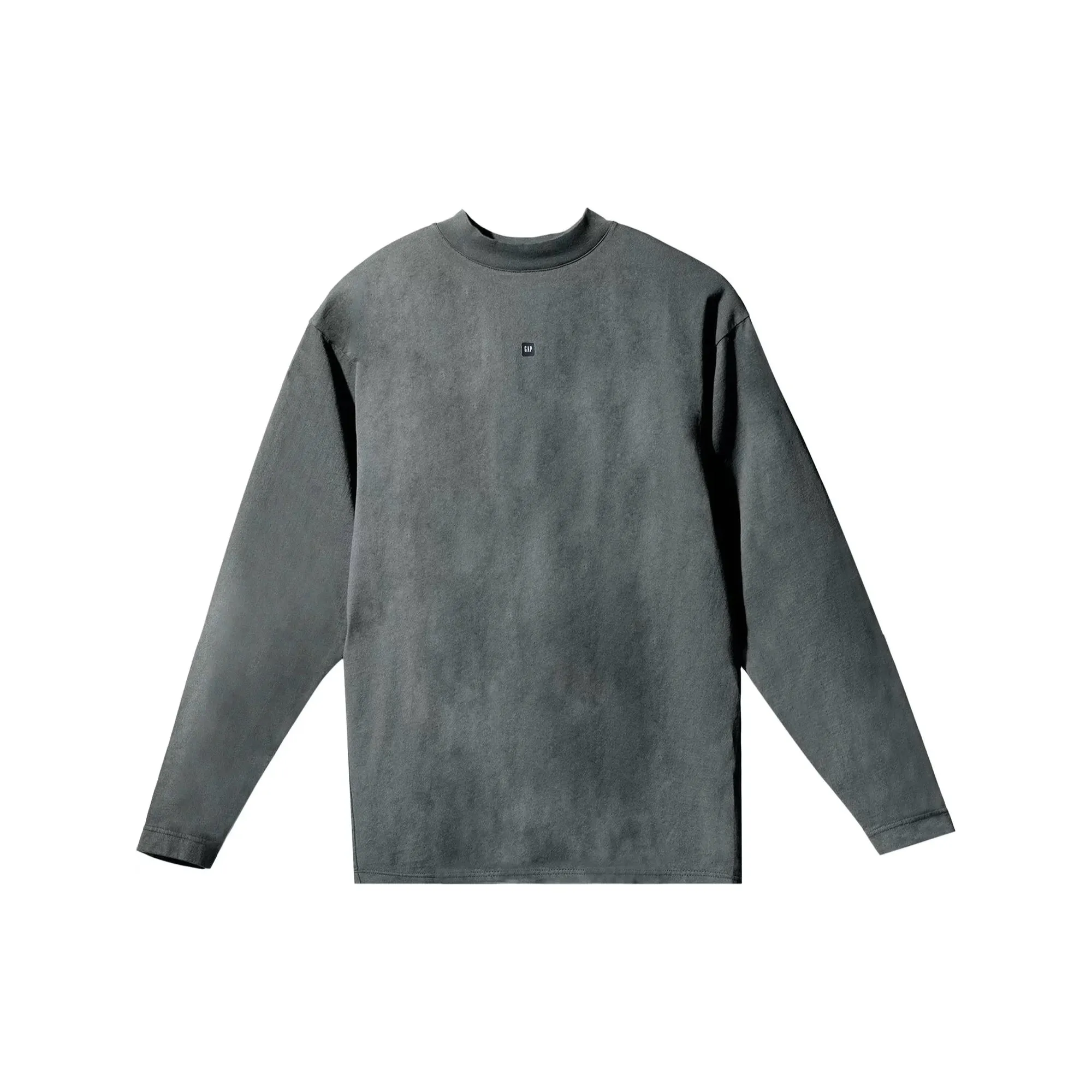 Yeezy Gap Engineered by Balenciaga Logo Long-Sleeve Tee  - Dark Green